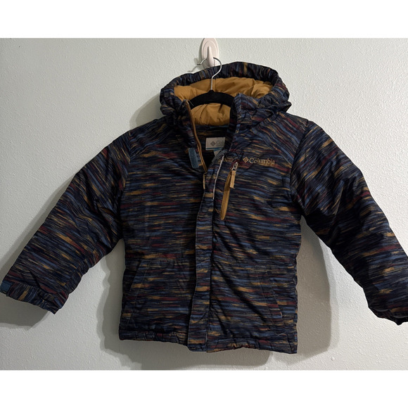 Columbia Boys Lightning Lift Jacket XXS (4-5)Hooded Insulated Omni-Shield - Picture 1 of 5